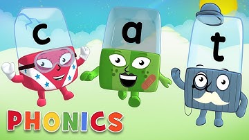 Phonics - Learn to Read | Words for Animals | Alphablocks