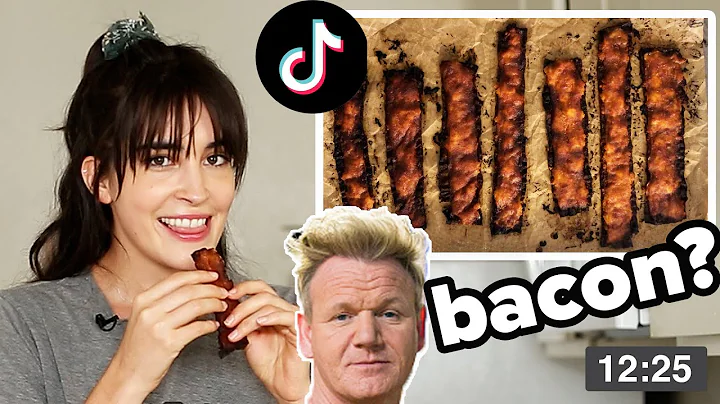 I Made Gordon Ramsay's Viral Vegan Bacon
