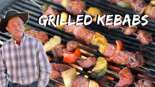 Juicy Grilled Kebabs | Cowboy Cooking