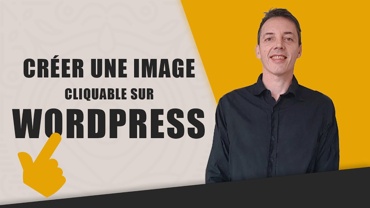 créer une image cliquable - YouTube