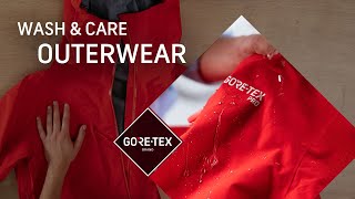 How to wash your GORETEX outerwear (jacket & pants) | Wash & Care