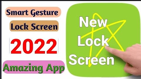 New Lock Apps For Android|How To Work Gesture Lock Screen On Android Mobile New 2023 App