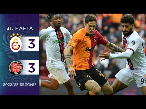Galatasaray (3-3) VavaCars Fatih Karagümrük | 31. Hafta - 2022/23