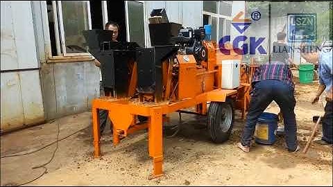 M7MI TWIN Interlocking Soil Brick Making Machine
