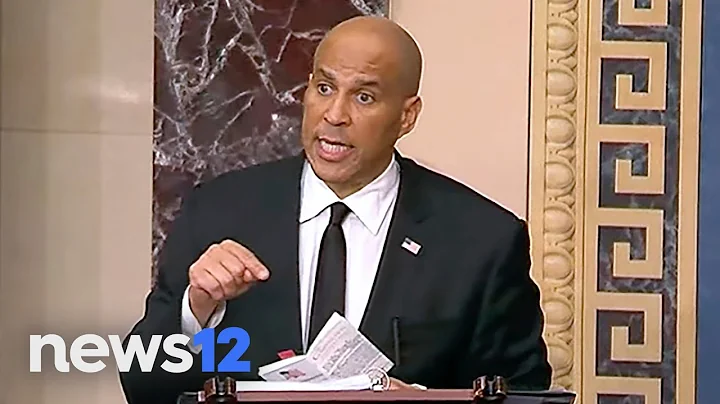 Sen. Cory Booker sets a record with marathon Senate speech lasting more than 25 hours | News 12