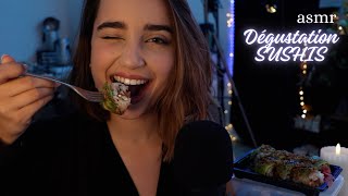 ASMR : Dégustation de sushis 🍱 (ça tourne mal)