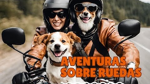 Aventuras sobre Ruedas: Un Viaje Épico con Cuatro Patas #petslover  #RescateCanino #AmorCanino
