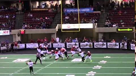 Austin Benson LB/DB Iowa barnstormers 2015