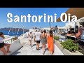 Santorini Greece, Oia, walking tour 4k, 2023
