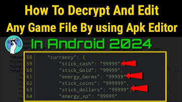 How to Decrypt And Edit Game File By using APK Editor in Android 2024
