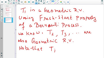 MA203, Lecture no  34, Stochastic Processes-2.0 (Bernoulli Process) by Tapas Chatterjee, IIT Ropar