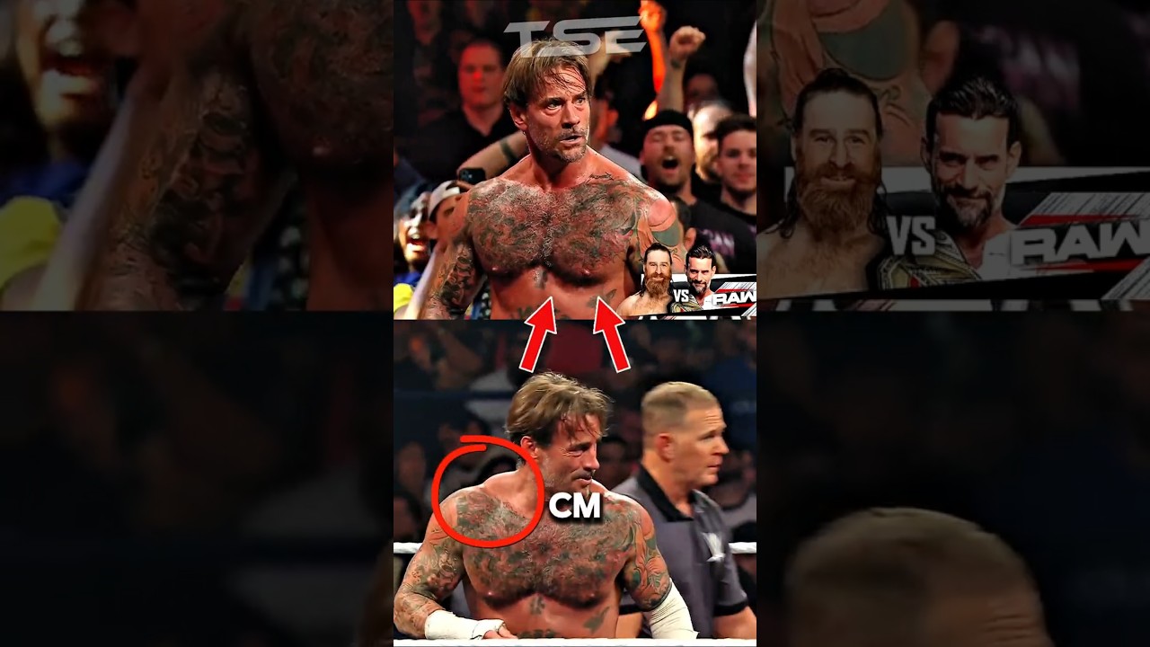 Did You Notice THIS About CM Punk On Raw Last Night?! 😨 #wwe