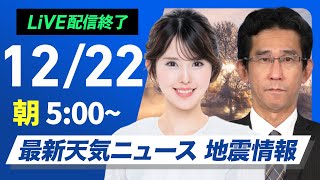 ウェザーニュースの配信のサムネイル画像