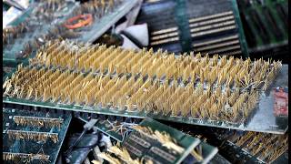 Hidden Gold in Computer Scrap! Electronic Circuit Boards and Devices