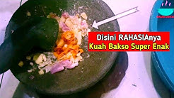 Resep bumbu kuah bakso seger+mantap! - Durasi: 7.24. 