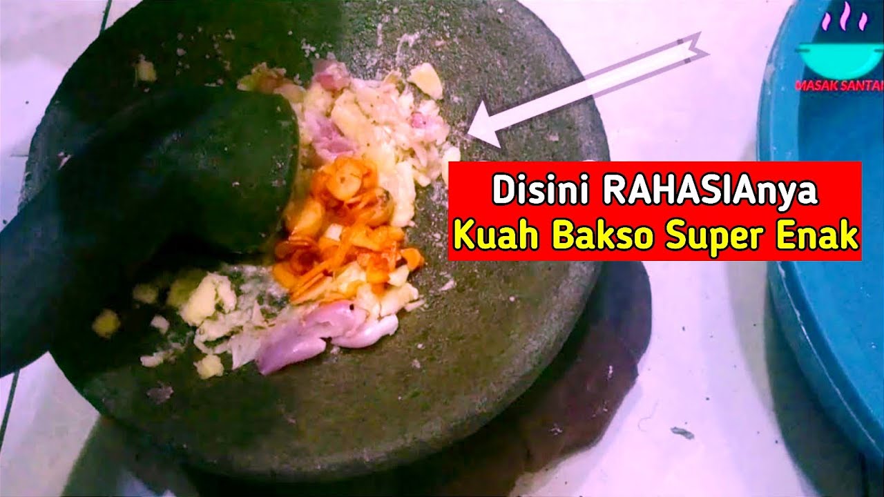  Resep  bumbu kuah  bakso seger mantap  YouTube