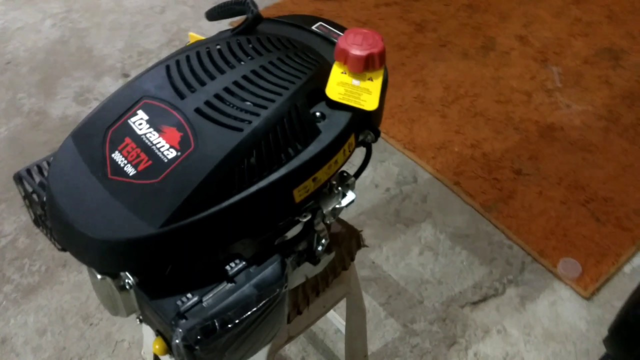 Motor para rabetas eixo vertical,200cc . - YouTube