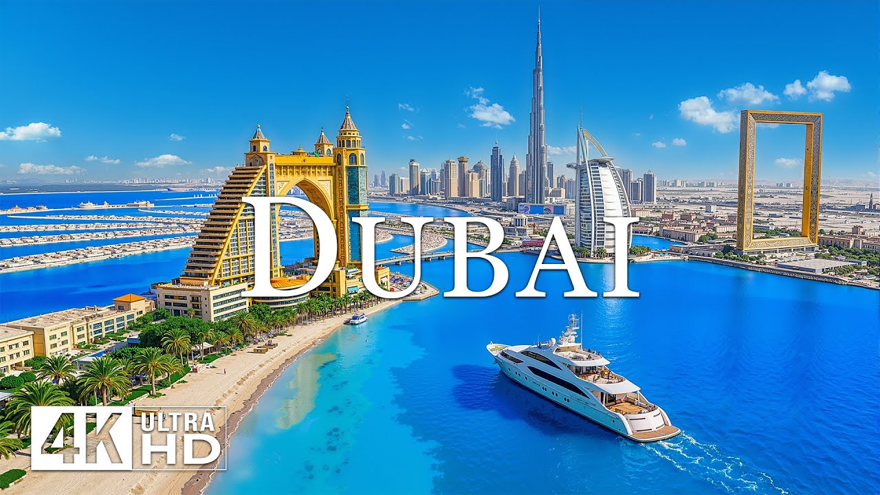 DUBAI DREAM 4K Deep House | City of Dreams, Futuristic Skyline & Desert Meets Sea