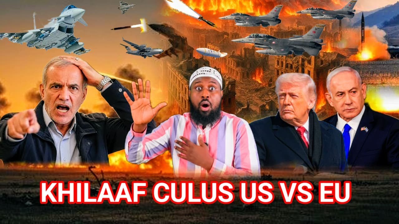 SIR CULUS TRUMP: UAE OO FASHILANTAY; DAGAAL U DHEXEEYO US VS EU