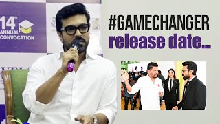 #Gamechanger Update By Ram Charan | Ram Charan About Game Changer Release Date