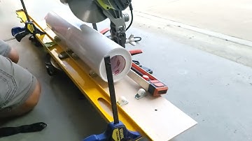 How to cut vinyl roll!  $30 DIY vinyl roll slitter / slicer / cutter