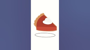 Pumpkin Pie Illustration #digitalart #illustration #procreate #ipad #Thanksgiving #tutorial