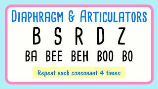 Download Lagu 😮‍💨Diaphragm \u0026 Articulation Warm Up - B S R D Z  Ba Bee Beh Boo Bo MP3