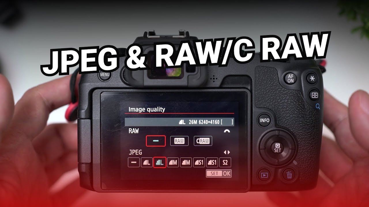 Cara Aktifkan JPEG dan RAW/CRAW di Kamera Canon EOS RP YouTube