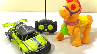 Stunt Spray Car And Cute Dony Unboxing And Testing