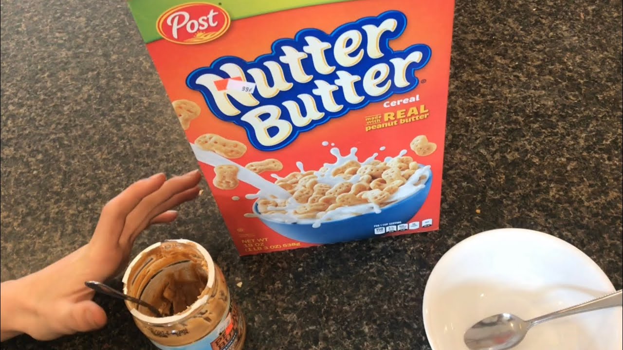 live free armory nutter butter cereal is BEST with more real peanut butter