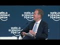 Secretary Blinken participates in a conversation with World Economic Forum President Børge Brende