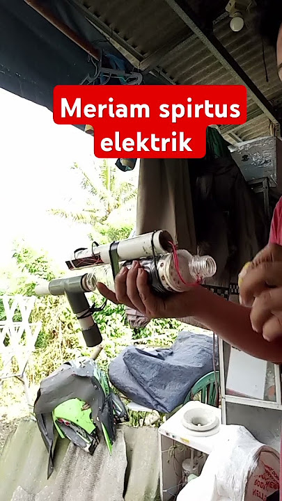 senapan spirtus pemantik  elektrik #petasan #petasanspirtus #mainananak #senjatatradisional