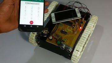 Long Range Spy Robot with Obstacle Detection