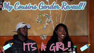 My Cousin&#39;s Gender Reveal!! | Its a Girl!!