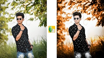 Snapseed Amazing Dark Orange Editing | Best Color Effect Android App | Snapseed Editing Tutorial