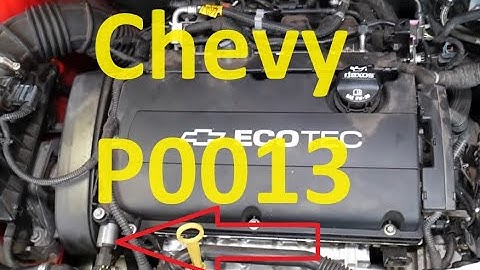 Causes and Fixes Chevy GMC P0013 Code: Exhaust “B” Camshaft Position Actuator Circuit/Open (Bank 1)
