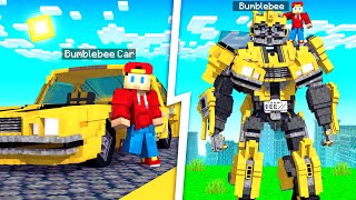 MInecraft but... TRANSFORMERS SAVE THE WORLD!