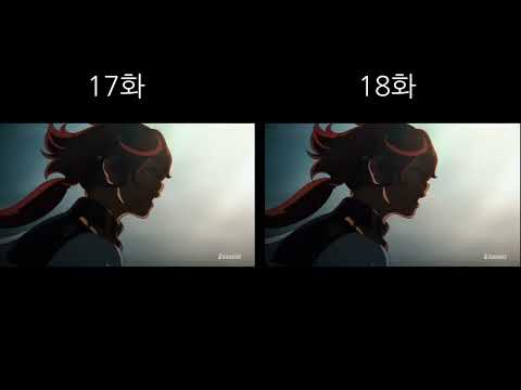 수성의 마녀 2쿨 오프닝 비교 17 18화 업데이트 The Witch From Mercury2 Op Change 