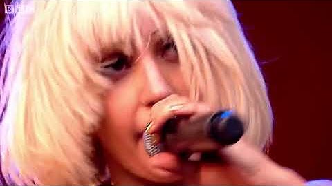 Thumbnail of Lady Gaga - Poker Face (with crazy long intro) (Glastonbury 2009)
