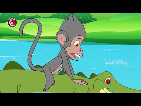 Мультфильм про крокодила и обезьянку