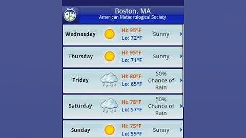 Android APP Review - Weather Bug