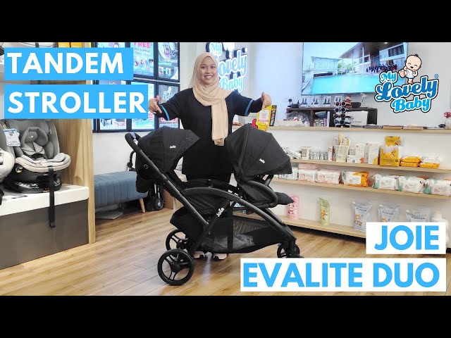 Joie EvaLite Duo Stroller-Shale (Exclusive to Kiddies Kingdom)