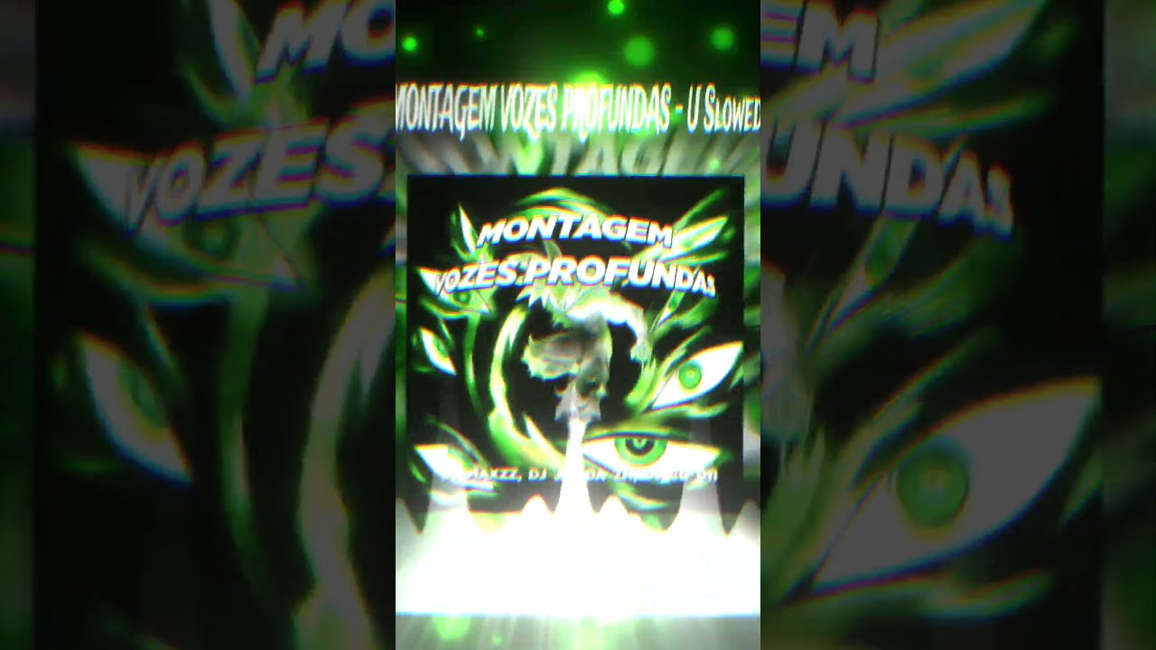 MONTAGEM VOZES PROFUNDAS - SLOWED TO THE VOID ⚫ (DJ MAXZZ x FUNKGOD) DEMONIC BASS ⚠️ #AbyssalPhonk