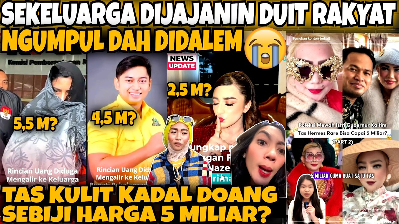 PEMAEN‼️SEKELUARGA DIJAJANIN DUIT RAKYAT⁉️KPK GELENG2 LIAT BUPATI PEKALONGAN🤣🤣