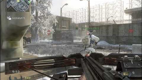 Black ops, crossbow across map.