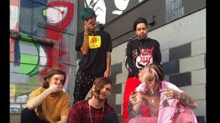 Lil Peep with GothBoiClique Live in Houston 03/11/17 Resimi
