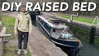 How To Build A Roof Top Raised Garden For FREE (Almost) - On Our NARROWBOAT