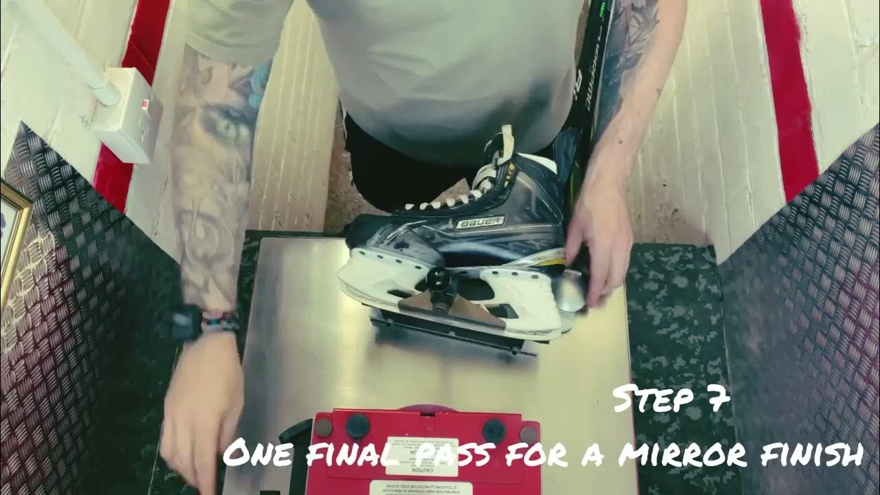 Blademaster Skate Sharpening 10 Steps by Edge2Edge Skate Sharpening