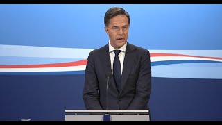 Integrale persconferentie van MP Rutte na de ministerraad van 25 november 2022