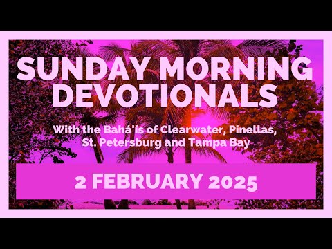 Sunday Morning Devotionals